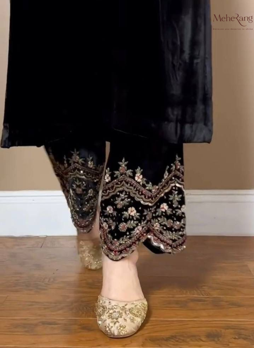 Sober - Velvet Embroidered Suit