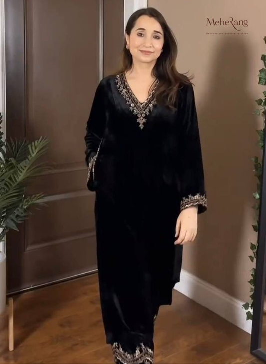 Sober - Velvet Embroidered Suit