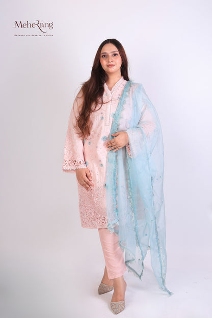 Rimsha - Premium cutwork embroidered suit